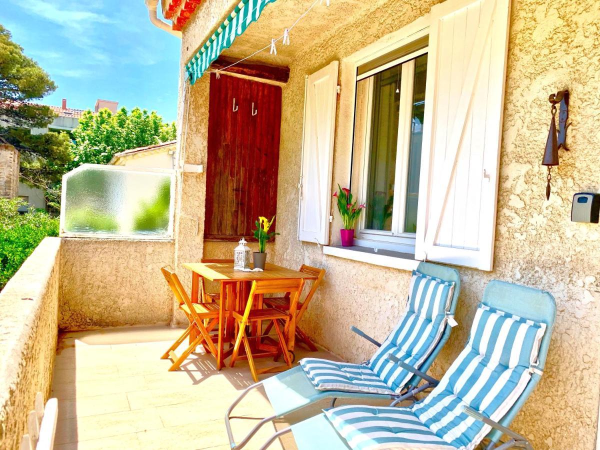 Blue Summer Vibes Apartment For 4P, Ac, Balcony, Parking, Beach At 50M, Spa Access -4 拉西约塔 外观 照片