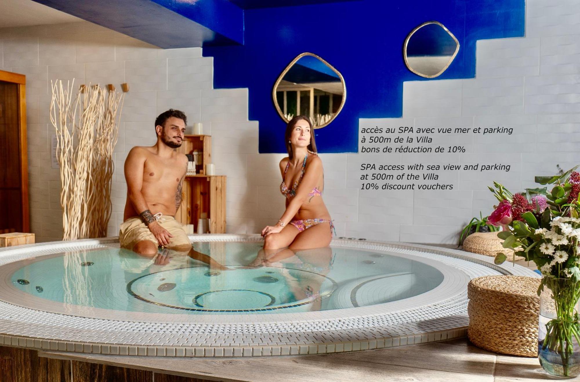 Blue Summer Vibes Apartment For 4P, Ac, Balcony, Parking, Beach At 50M, Spa Access -4 拉西约塔 外观 照片